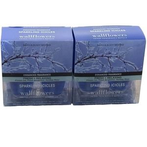 SPARKLING ICICLES (4PC) Wallflowers Home Fragrance Refill / Bath and Body Works